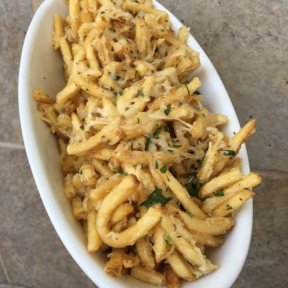 Gluten-free parmesan truffle fries from The Counter Burger